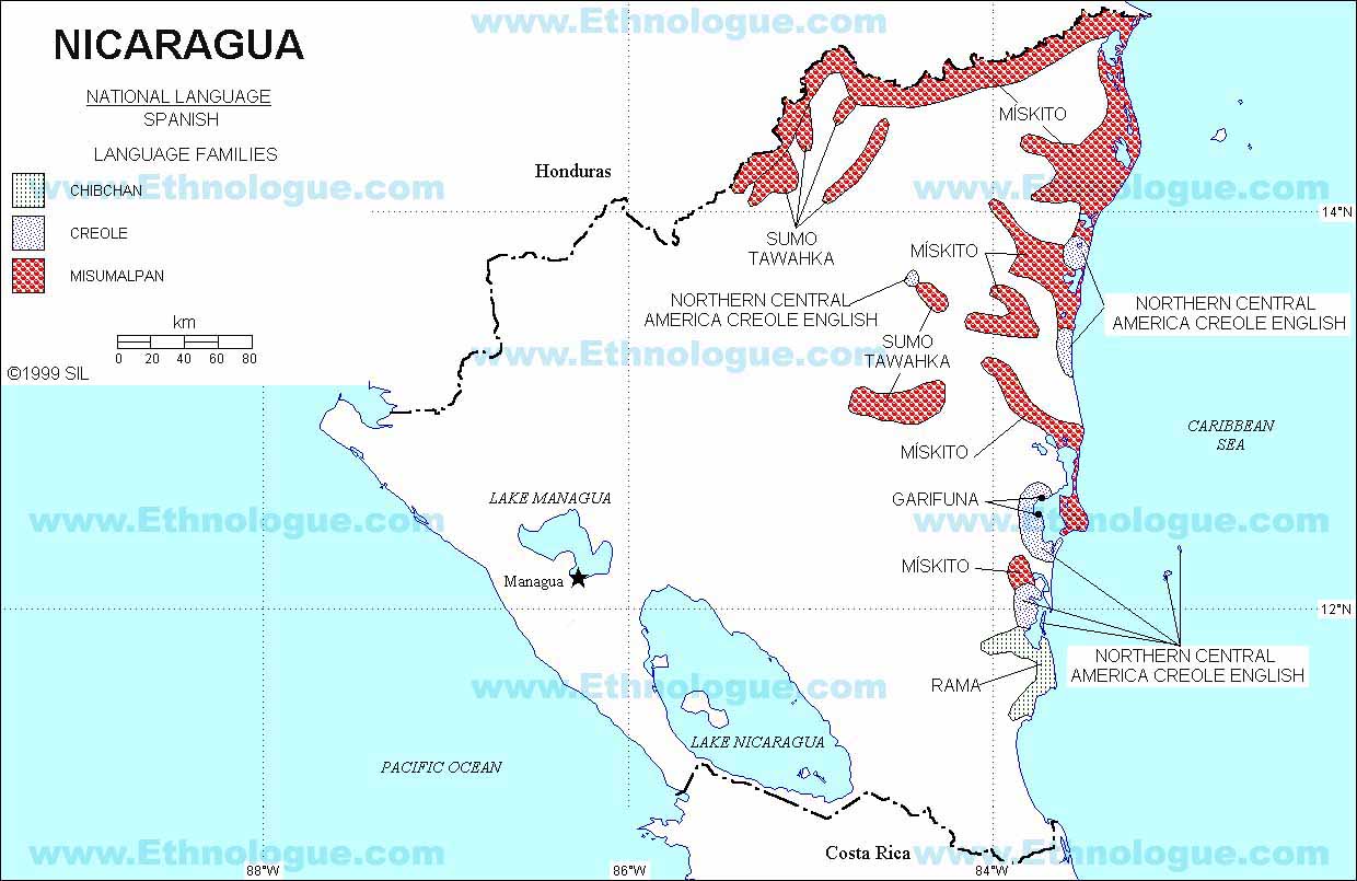 Languages of Nicaragua